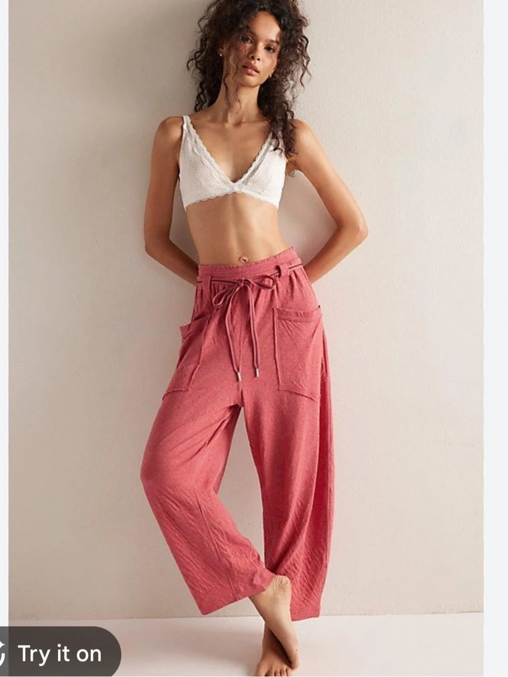Free people wait a minute barrel pant size xs nwot